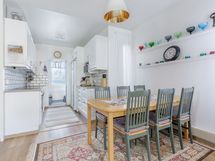 Keittiön jatkeena käytännöllinen apukeittiö