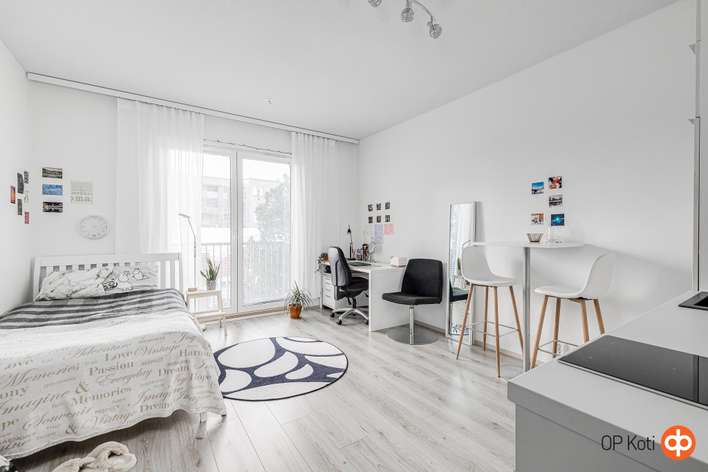 Kerrostalo, 1h,kt,r.parv, 28 m², Myllytulli, Oulu