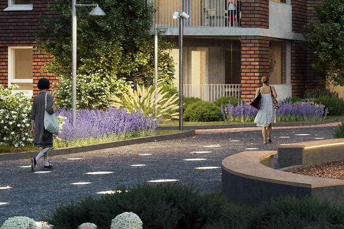 Kerrostalo, 2h+kt+työtila, 103 m², Postipuisto - Näkymä 4