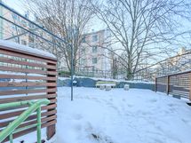 Myös grillipaikka löytyy