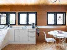 Keksikerroksen keittiötä