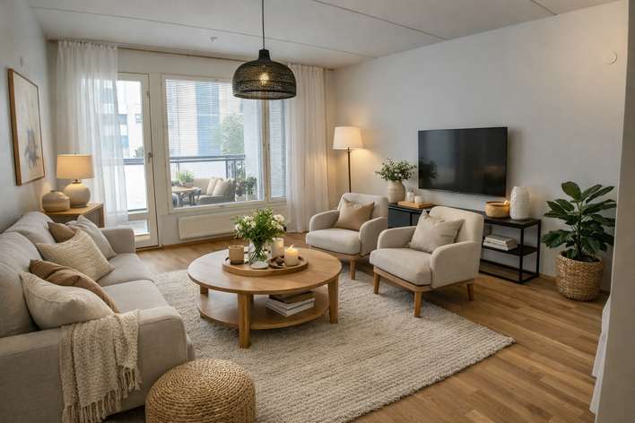 Kerrostalo, 3h + k + s + p, 72 m², Matinkylä, Espoo