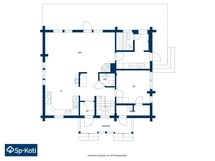 Pohjakuva 1 kerros / Bottenplan 1 våningen