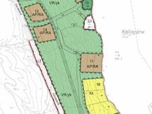 Kaavakartta - building plan