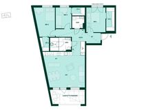 Asunnon pohjapiirros