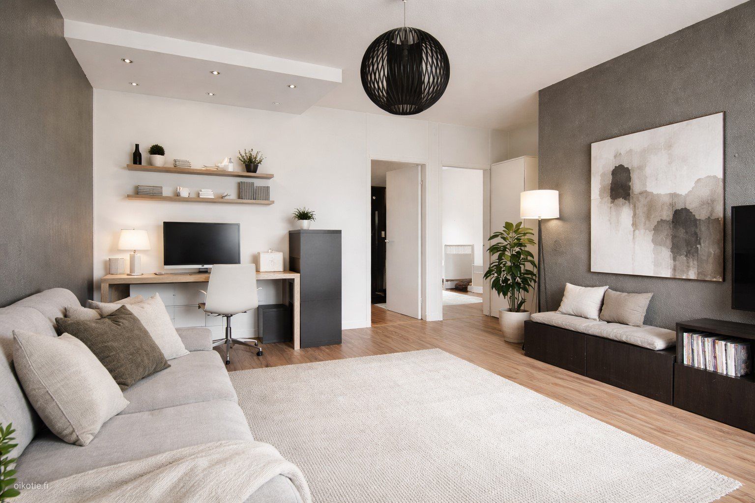 Kerrostalo, 3h + k + lasitettu parveke, 83 m², Kauklahti