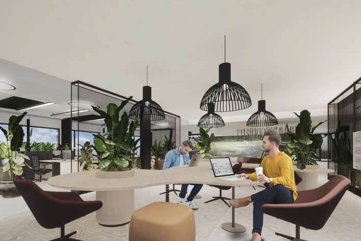 Liiketila, 466 m², Pohjois-Tapiola - Näkymä 4
