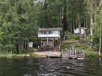 Talo, 1h, k s, vierasaitta, puucee, 25 m², Mallinkainen