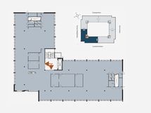 Kalasataman Trooli, 1107 m², 3. krs