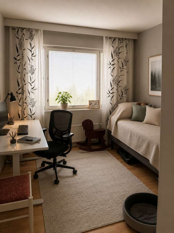 Kerrostalo, 3h + k + p, 74,5 m², Viertola – pohled 3