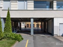 Suojaisa ja lukittu piha-alue