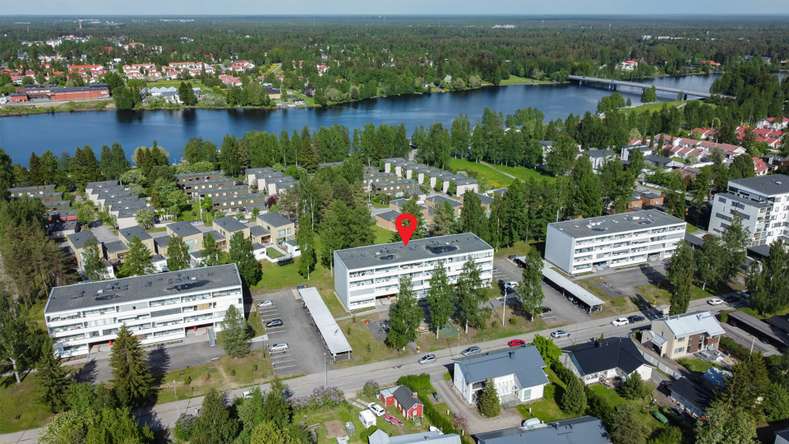 Kerrostalo, 2h+kk+kh+vh+las.parv., 49,5 m², Värttö, Oulu