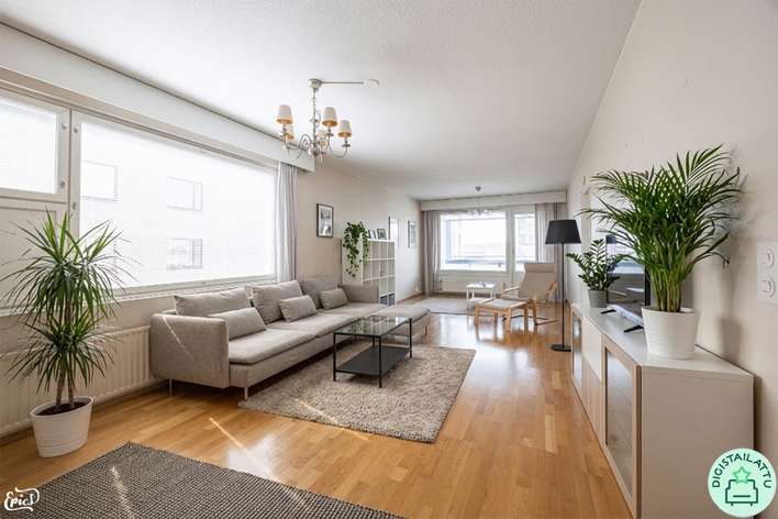 Kerrostalo, 4h, k, eril. wc, kph, s, lasitettu p, 93 m², Tammela, Tampere
