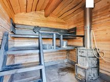 Piha sauna sisältä