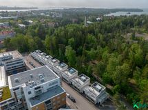 Hurmaava sijainti Myllykallion laidalla