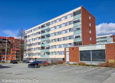 Kerrostalo, Oloh, makuuh, keittiö, kylpyh, vaateh ja eteinen sekä tuuletusparveke., 52 m², Keskusta - View 2