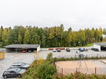 Parvekenäkymää.
