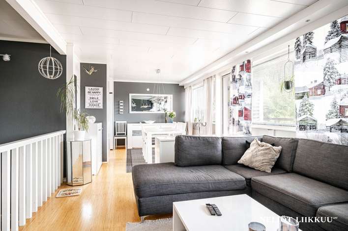 Rivitalo, 5-6h+k+s+2wc+2vh+p+at+terassi, 159 m², Mukkula, Lahti