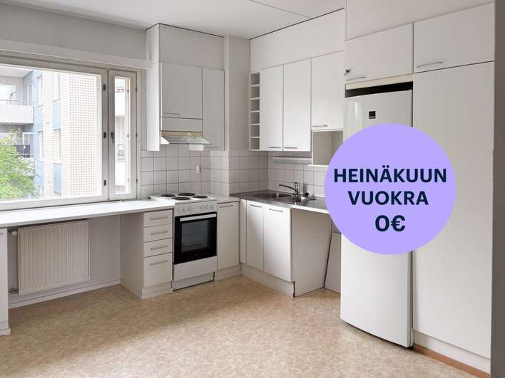 Kerrostalo, 3H+K+S, 74,5 m², Keinusaari, Hämeenlinna