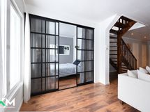 Olohuone ja makuuhuone