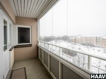 Pukuhuoneen vilvoitteluparveke