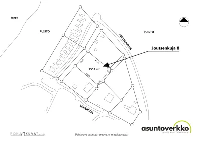 Tontti, 1 553 m², Mathildedal - Näkymä 2