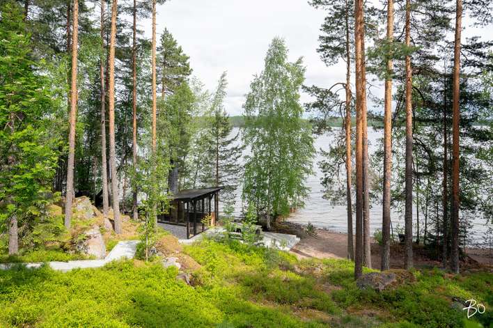 Loma-asunto, Oh/k/rt, 2-3mh, ph, s, wc, terassi + kesäkeittiö ja vierasmökki, 65 m², Kymentaka / Hiidensaari - Näkymä 3