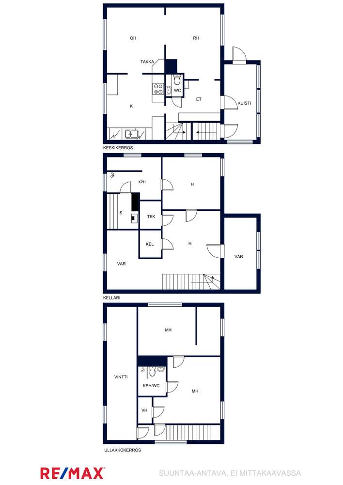 Omakotitalo, 4h+k+wc+kp+s+at+pihasauna, 125/165 m², Oriketo - Widok 3