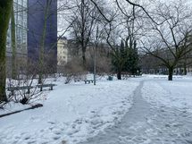 Linnankoskenpuisto ja myös muita puistoja sijaitsee aivan tämän kodin lähellä.