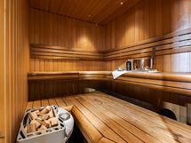 Tilava sauna.