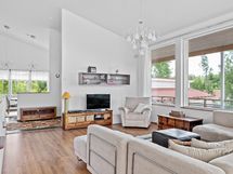 Korkea huonetila tuo ilmavuutta