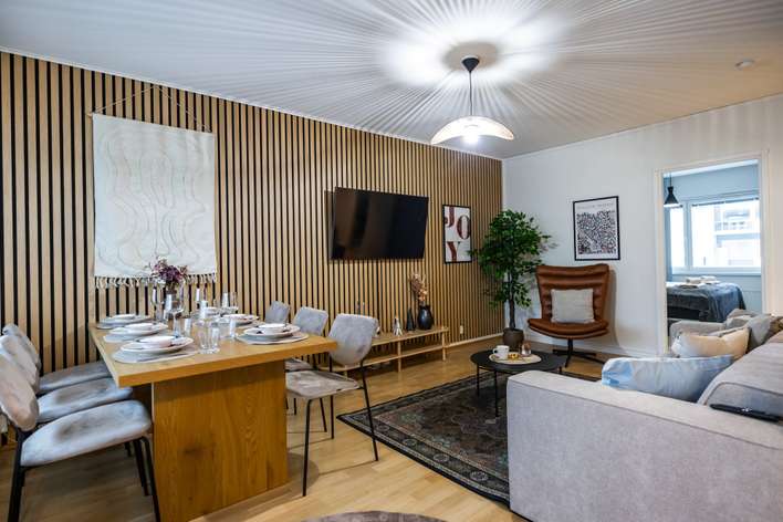 Kerrostalo, 3h + k + parveke/terassi, 65 m², 3 kaupunginosa, Rovaniemi