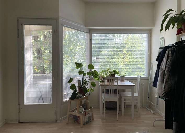 Kerrostalo, 1h + k + parveke/terassi, 22 m², Martti, Turku