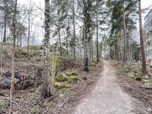 Alueella on hyvät ulkoilumaastot.