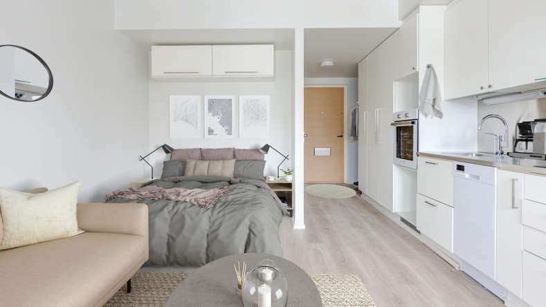 Kerrostalo, 1h+kt, 25,5 m², Keimola, Vantaa