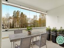 Lasitettu parveke