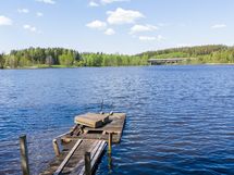 Näkymä rantakiinteistöltä.