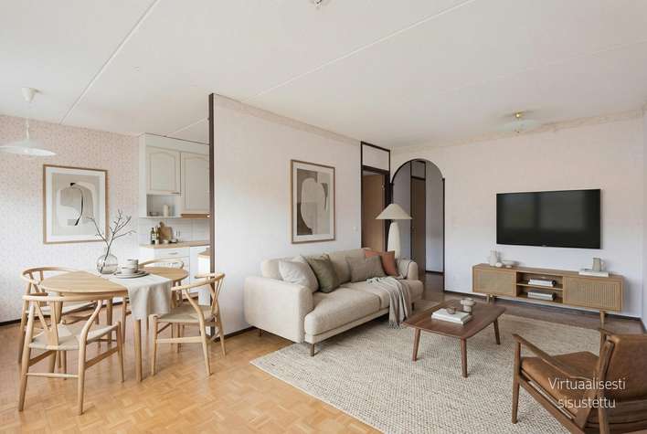 Rivitalo, 4h,k,s, 84 m², Lamminpää, Tampere