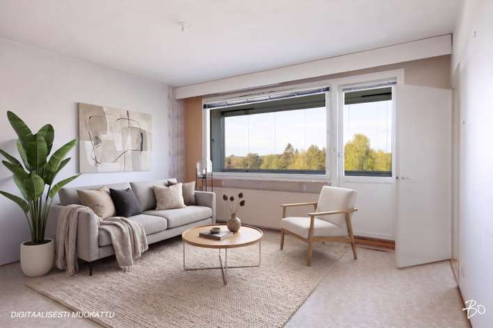 Kerrostalo, 2h, k, kph, vh, las.parv., 53,5 m², Suorama, Kangasala