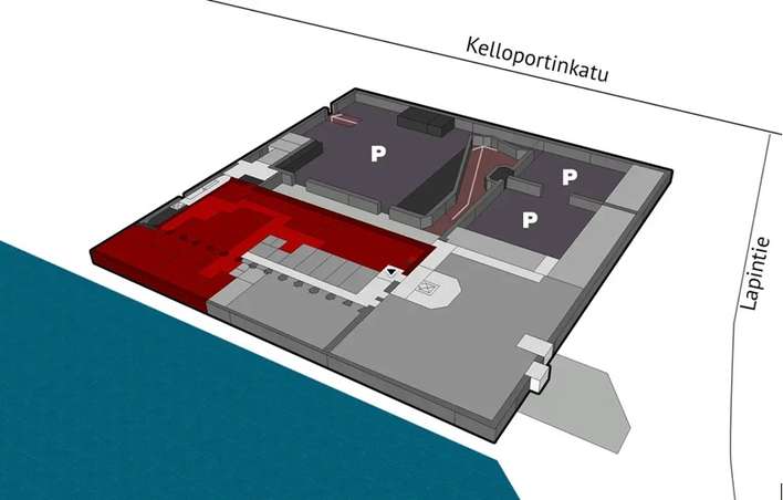 Liiketila, 632 m², Tampella - Näkymä 3