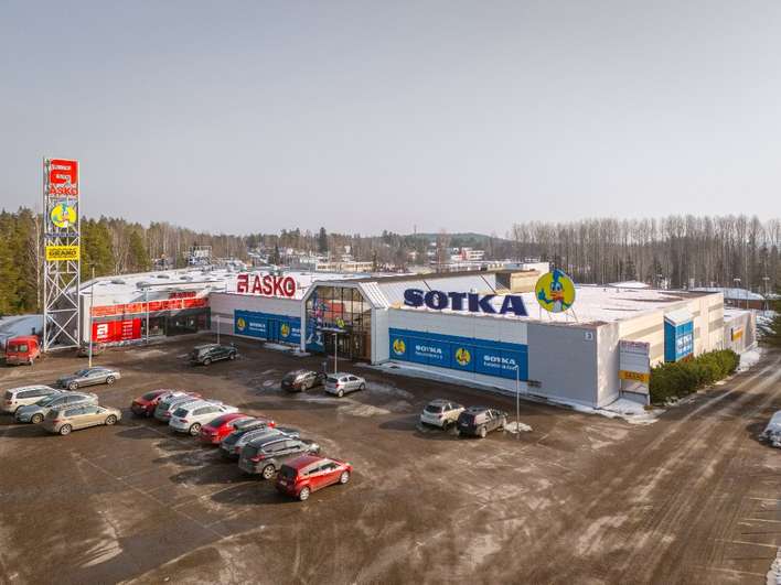 Liiketila, 1 954 m², Korjala