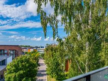 Yläkerran parvekkeen näkymät