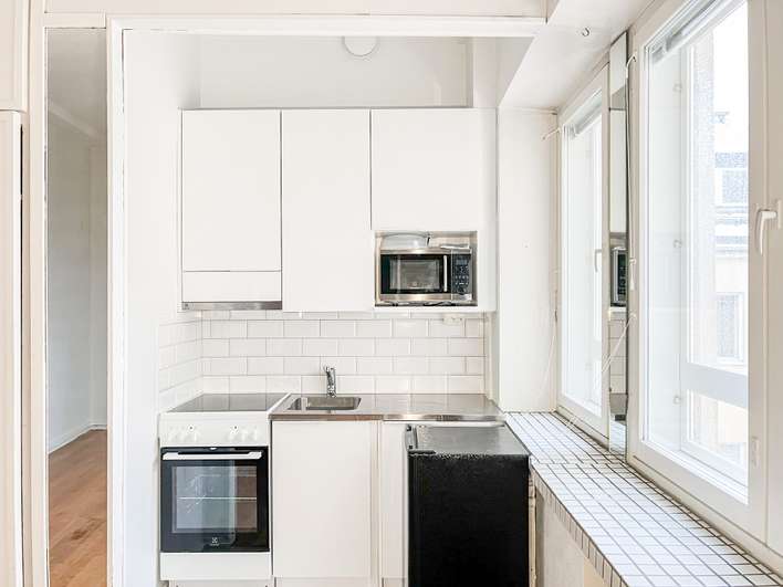 Kerrostalo, 1h+avok+parvi+kph, 25,5 m², Kallio, Helsinki