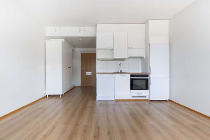 Kerrostalo, 1h+k+lasitettu parveke, 26 m², Haukiluoma - Näkymä 2