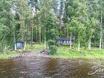 rannalta mökkiin päin