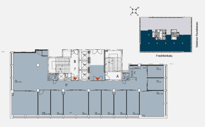 Liiketila, 264 m², Kamppi - Näkymä 2