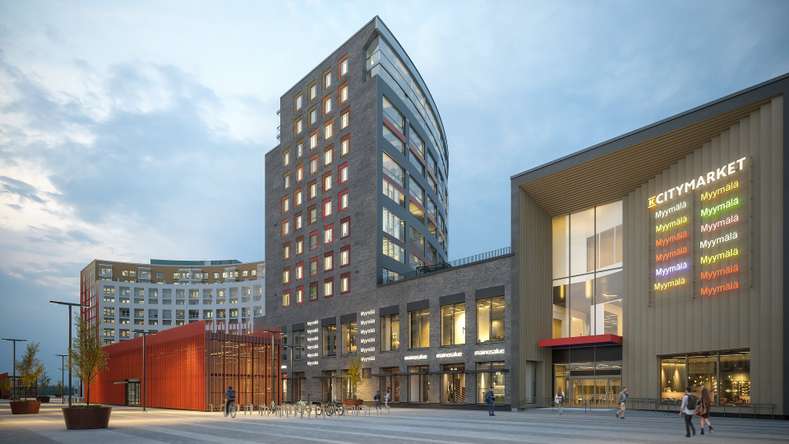 Kerrostalo, 3h, kt, sauna, vaatehuone, lasitettu parveke, 69 m², Kivistö - Näkymä 4