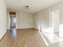 Olohuone eteisen suuntaan