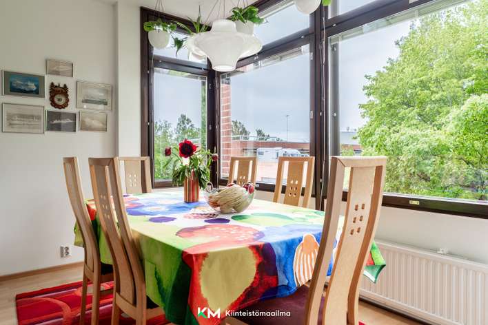 Kerrostalo, 4h, k, kph, s, erill. wc, lasitettu länsiparveke, 88,5 m², Olari – pohled 3