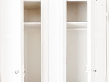 Alkovissa myös mukavasti säilytystilaa